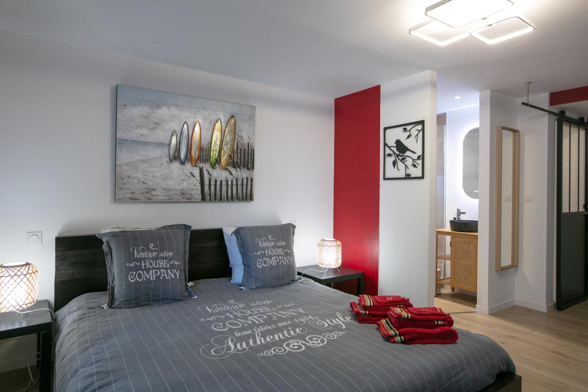 Bed and Breakfast Erreka Txikia Urrugne Zimmer foto